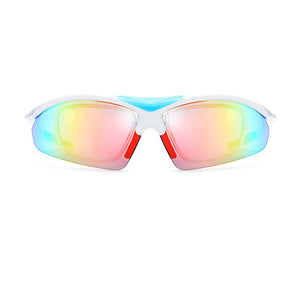 Bicycle Sunglasses Photochromic Lenses Men Sport Sunglasses Black/Red/White Frame