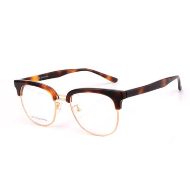 Big Double Bridge Glasses frame spectacles acetate eyeglasses frame optical roundframes Vintage myopia prescription 2112