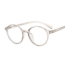 Load image into Gallery viewer, Big Frame Round Glasses Retro Optical Spectacle Women Eyewear Clear Lens Men Eyeglasses Frame Lady Oculos