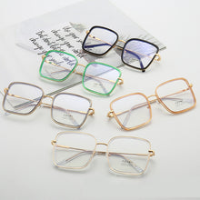 Load image into Gallery viewer, Big Frame Square Anti-blue Light Glasses Frame Oversized Computer Eyewear Frame For Women&amp;Men Square Optical Glasses Eyeglasses