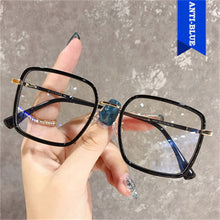 Load image into Gallery viewer, Big Frame Square Anti-blue Light Glasses Frame Oversized Computer Eyewear Frame For Women&amp;Men Square Optical Glasses Eyeglasses