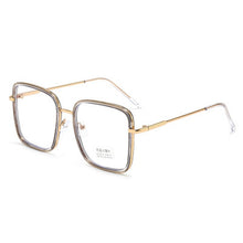 Carica l&#39;immagine nel visualizzatore di Gallery, Big Frame Square Anti-blue Light Glasses Frame Oversized Computer Eyewear Frame For Women&amp;Men Square Optical Glasses Eyeglasses