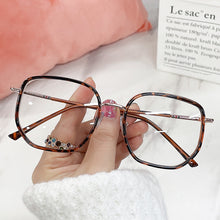 Load image into Gallery viewer, Big Frame Square Anti-blue Light Glasses Frame Oversized Optical Glasses Computer Eyewear Frame For Women&amp;Men Square Eyeglasses