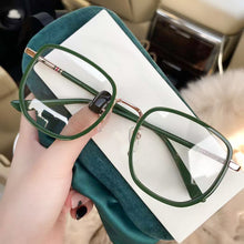 Load image into Gallery viewer, Big Frame Square Anti-blue Light Glasses Frame Oversized Optical Glasses Computer Eyewear Frame For Women&amp;Men Square Eyeglasses