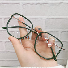 Load image into Gallery viewer, Big Frame Square Anti-blue Light Glasses Frame Oversized Optical Glasses Computer Eyewear Frame For Women&amp;Men Square Eyeglasses