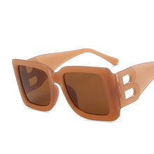 Load image into Gallery viewer, Big Frame Square Sunglasses Ladies Oversized Black Style Shadow Ladies Big Frame Sunglasses Female Trend Glasses