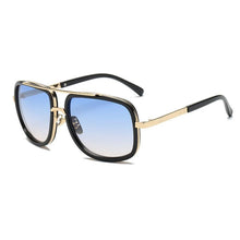 Load image into Gallery viewer, Big Frame Square Sunglasses Men Women Brand Designer Gradient Sun Glasses Female 2023 Mirror Oculos Shades Glasses  Plastic Fram