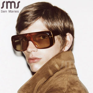 Big Frame Sunglasses Women Steampunk Goggle Sun Glasses Men Oversized Shades UV400 Glasses Brand Designer Eyewear