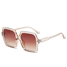 Load image into Gallery viewer, Big Frames Sunglass Ladies Lady Square Sunglasses Women 2023 Retro Brand Gradient Oversized Men Sun Glasses Outdoors UV400