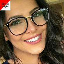 Load image into Gallery viewer, Big Glasses Frame Women 2023 Vintage Myopia Eyeglasses Frames Clear Lens Eye Glasses Frame for Men Optical Spectacle Frame