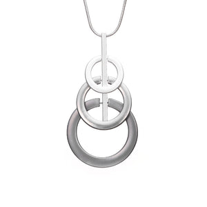 Big Multilayer Circles Pendants & Necklace Elegant Long Necklace for Women Sweater Fashion Statement Jewelry Wholesale 7 Designs