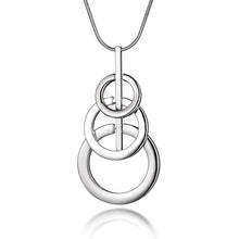 Load image into Gallery viewer, Big Multilayer Circles Pendants &amp; Necklace Elegant Long Necklace for Women Sweater Fashion Statement Jewelry Wholesale 7 Designs