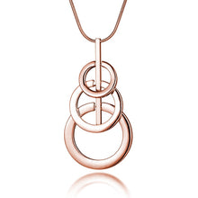 Load image into Gallery viewer, Big Multilayer Circles Pendants &amp; Necklace Elegant Long Necklace for Women Sweater Fashion Statement Jewelry Wholesale 7 Designs