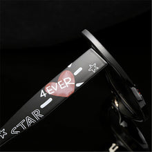 Load image into Gallery viewer, Big Retro Cat Eye Glasses Frame Optical Reading Glasses Vintage Glasses Men Letter Eyeglasses Frames Oculos De Grau Feminino