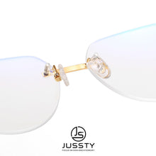 Load image into Gallery viewer, Big Rimless Optical Glasses Frame Men High Quality  Brand Prescription Eyeglasses Frame Women Custom Myopia Eyewear Frame