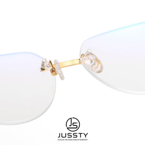 Big Rimless Optical Glasses Frame Men High Quality  Brand Prescription Eyeglasses Frame Women Custom Myopia Eyewear Frame