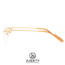 Load image into Gallery viewer, Big Rimless Optical Glasses Frame Men High Quality  Brand Prescription Eyeglasses Frame Women Custom Myopia Eyewear Frame