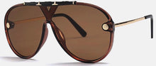 Load image into Gallery viewer, Big Shield Sunglasses For Women Vintgae Brand Designer Oversized Women’s sunglasses Large Men Shades Eyewear