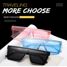 Load image into Gallery viewer, Big Square Frame Sunglasses Women Retro Gradient Sun Glasses Female Brand Vintage Lady Oculos De Sol Masculino UV400