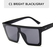 Load image into Gallery viewer, Big Square Frame Sunglasses Women Retro Gradient Sun Glasses Female Brand Vintage Lady Oculos De Sol Masculino UV400