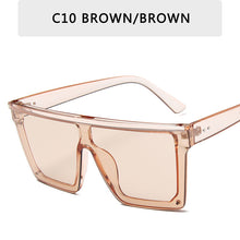 Load image into Gallery viewer, Big Square Frame Sunglasses Women Retro Gradient Sun Glasses Female Brand Vintage Lady Oculos De Sol Masculino UV400
