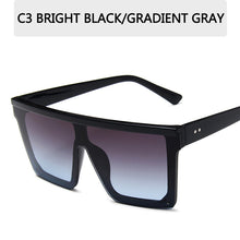 Load image into Gallery viewer, Big Square Frame Sunglasses Women Retro Gradient Sun Glasses Female Brand Vintage Lady Oculos De Sol Masculino UV400