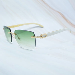 Big Square Sunglasses Men Wood Buffs Sun Glasses Rimless Designe Carter`s Sun Shades Eyewear Women Sun Glasses