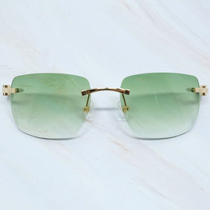 Big Square Sunglasses Men Wood Buffs Sun Glasses Rimless Designe Carter`s Sun Shades Eyewear Women Sun Glasses