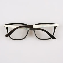 Load image into Gallery viewer, Big butterfly black real buffalo horn sunglasses polarized driving fishing thin rim glasses spectacle eyeglasses eyewear frame