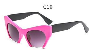 Big frame women glasses frame fashion cat eye Clear Lens brand oversized Glasses Female Transparent Half frame optical frame