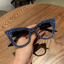 Load image into Gallery viewer, Bigsized sunglasses women handmade bling cat eye sunglasses Ladies vintage clear reading eyewear shades Oculos 2023