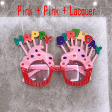 Carica l&#39;immagine nel visualizzatore di Gallery, Birthday Party Glasses Funny Candle Sunflower Rainbow Sunglasses Happy Birthday Photo Booth Props Kids Favor Party Decor GH1056