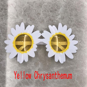 Birthday Party Glasses Funny Candle Sunflower Rainbow Sunglasses Happy Birthday Photo Booth Props Kids Favor Party Decor GH1056