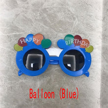 Carica l&#39;immagine nel visualizzatore di Gallery, Birthday Party Glasses Funny Candle Sunflower Rainbow Sunglasses Happy Birthday Photo Booth Props Kids Favor Party Decor GH1056