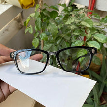 Load image into Gallery viewer, Black Acetate Retro Spectacles Men  Designer Style