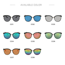 Carica l&#39;immagine nel visualizzatore di Gallery, Black Cat Eye Sunglasses Women Brand Designer Retro Cateyes Glasses Female Frame Oval Eyewear UV400 Eye Ladies Glasses