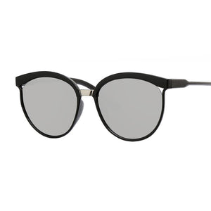 Black Cat Eye Sunglasses Women Brand Designer Retro Cateyes Glasses Female Frame Oval Eyewear UV400 Eye Ladies Glasses
