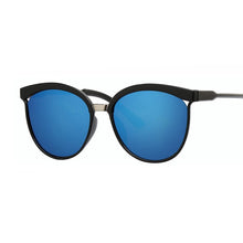 Load image into Gallery viewer, Black Cat Eye Sunglasses Women Luxury Eyewear Black Retro Female Sunglass Mirror Round Cateye Glasses For Woman