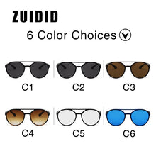 Load image into Gallery viewer, Black  Round Frame Sun Glasse Women Brand Designer Vintage Steampunk Sunglasses Men's UV400 Shades Guy's Oculos De Sol