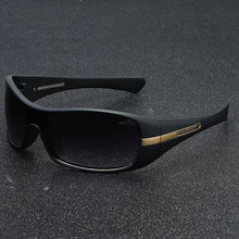 Carica l'immagine nel visualizzatore di Gallery, Occhiali da sole neri Occhiali da sole ovali da uomo Designer di marca Protezione UV400 Tonalità Oculos De Sol Hombre Occhiali Driver maschile 