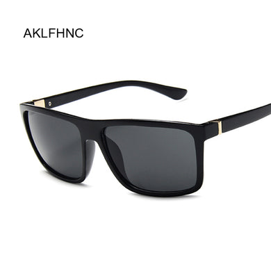 Black Sunglasses Men Square Sun Glasses Brand Designer UV400 Protection Shades Oculos De Sol Hombre Glasses Male Driver
