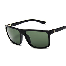 Load image into Gallery viewer, Black Sunglasses Men Square Sun Glasses Brand Designer UV400 Protection Shades Oculos De Sol Hombre Glasses Male Driver