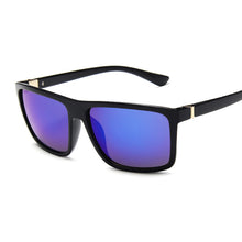Load image into Gallery viewer, Black Sunglasses Men Square Sun Glasses Brand Designer UV400 Protection Shades Oculos De Sol Hombre Glasses Male Driver