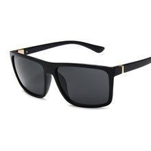 Load image into Gallery viewer, Black Sunglasses Men Square Sun Glasses Brand Designer UV400 Protection Shades Oculos De Sol Hombre Glasses Male Driver