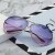 Carica l'immagine nel visualizzatore di Gallery, Occhiali da sole oversize pilota neri da uomo Occhiali da sole estivi a specchio argento Occhiali da sole di marca di lusso in metallo per le donne Oculos sexy