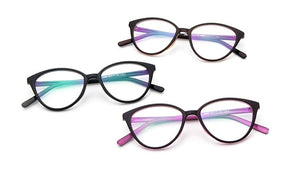 Black  Spectacle frame cat eye Glasses frame clear lens Women brand Eyewear optical frames myopia transparentTemples for glasses