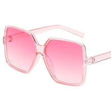 Load image into Gallery viewer, Black Square Oversized Sunglasses Women Big Frame Colorful Sun Glasses Female Mirror Oculos Unisex Gradient Hip Hop Shades