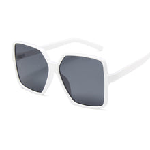 Load image into Gallery viewer, Black Square Oversized Sunglasses Women Big Frame Colorful Sun Glasses Female Mirror Oculos Unisex Gradient Hip Hop Shades