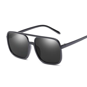 Black Square Oversized Sunglasses Women Big Frame Pink Sun Glasses Female Mirror Oculos Unisex Gradient Hip Hop Shades