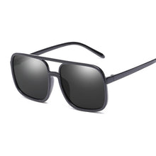 Load image into Gallery viewer, Black Square Oversized Sunglasses Women Big Frame Pink Sun Glasses Female Mirror Oculos Unisex Gradient Hip Hop Shades